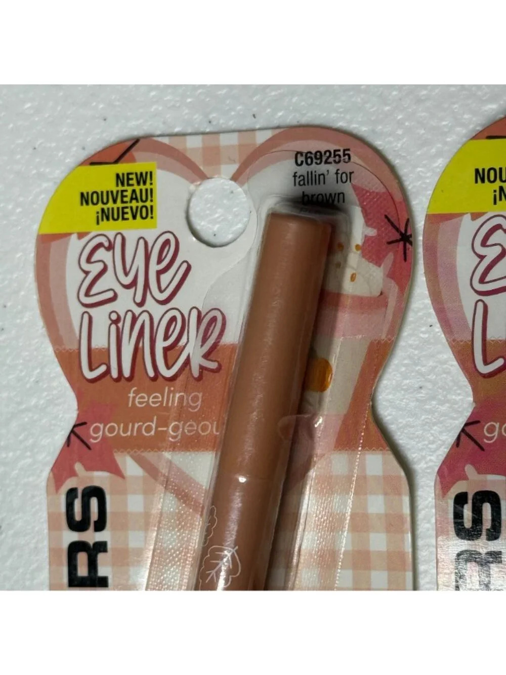 LA Colors Liquid Eyeliner Brown 2 Pack Eye Makeup Long Wear Sealed New